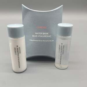 Laneige Water Bank Blue Hyaluronic 2-Step Kit Toner & Emulsion Normal Dry Skin